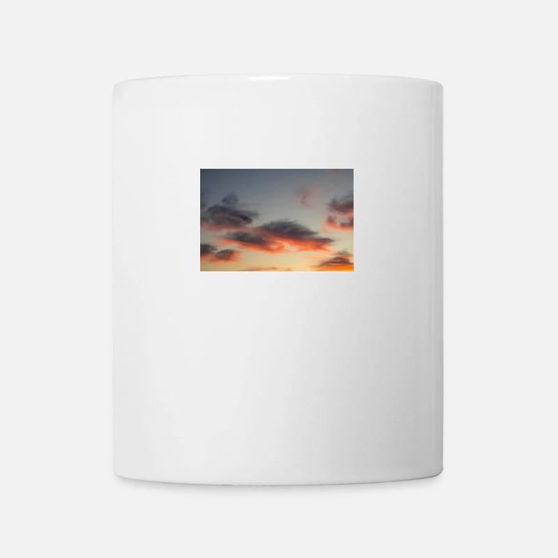 Mittlerer Feuerhimmel - Tasse - Weiß