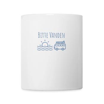 Bitte VANDEN am Meer - Tasse - Weiß - Vorne