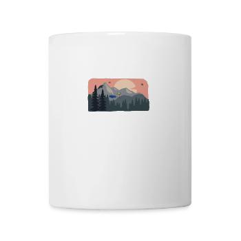 Ziege in den Bergen - Tasse - Weiß - Vorne