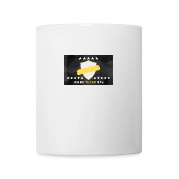 JOIN THE YELLOW TEAM - Tasse - Weiß - Vorne