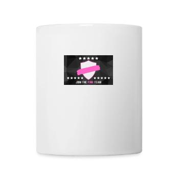 JOIN THE PINK TEAM - Tasse - Weiß - Vorne