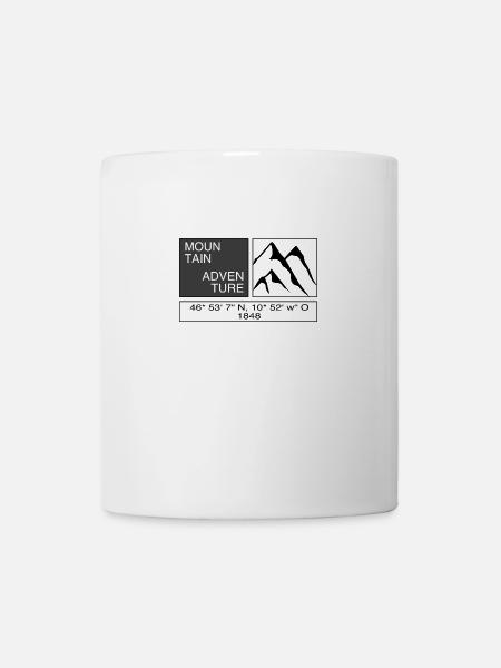 Mountain Adventure - Tasse - Weiß