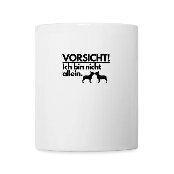 VORSICHT! - Tasse - Weiß - Vorne
