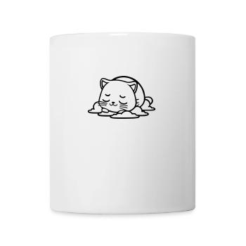 Little cat that sleeps - Mug - white - Front
