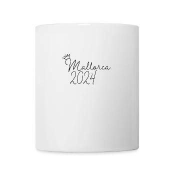 Mallorca 2024 Gruppen T-Shirt Design - Tasse - Weiß - Vorne