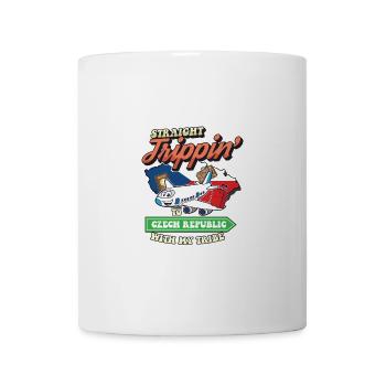 Straight Trippin' To Czech Republic With My Tribe - Mug - white - Front