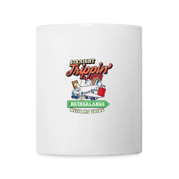 Straight Trippin' To Netherlands With My Tribe - Mug - white - Front