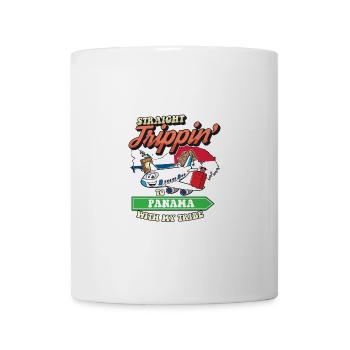 Voyage direct au Panama avec ma famille tribe - Mug blanc - blanc - Devant