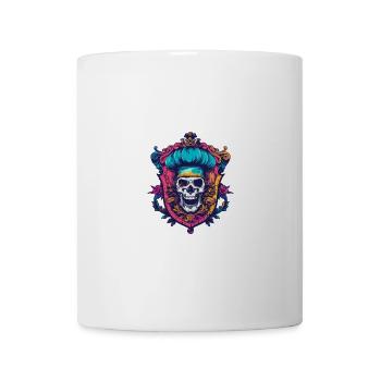 Crâne Squelette Chef - Mug blanc - blanc - Devant