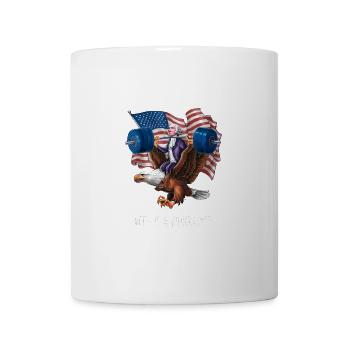 WTF Is A Kilogram??? Patriotic Joke About The - Tasse - Weiß - Vorne