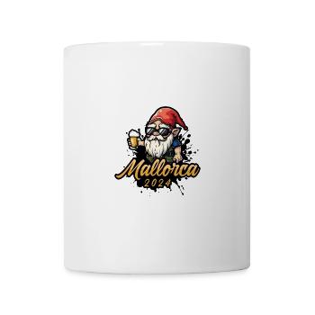 Mallorca 2024 Bier - Tasse - Weiß - Vorne