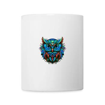 Owl Portrait Colorful - Mug - white - Front