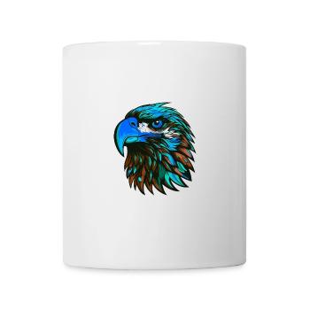 Eagle Portrait Colorful - Mug - white - Front
