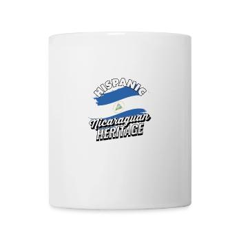Hispanic Nicaraguan Heritage Nicaragua Heritage - Mug - white - Front
