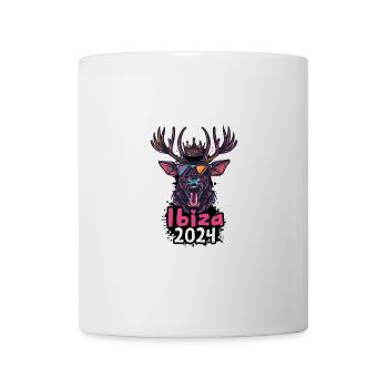 Ibiza 2024 Hirsch - Tasse - Weiß - Vorne