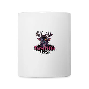 Teneriffa 2024 Hirsch - Tasse - Weiß - Vorne