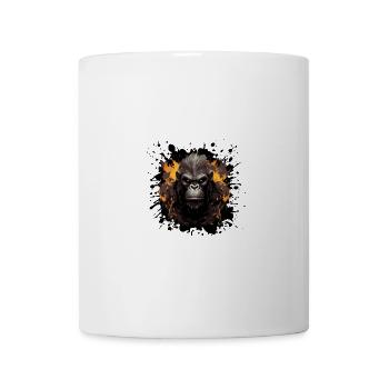 Gorilla Porträt - Tasse - Weiß - Vorne