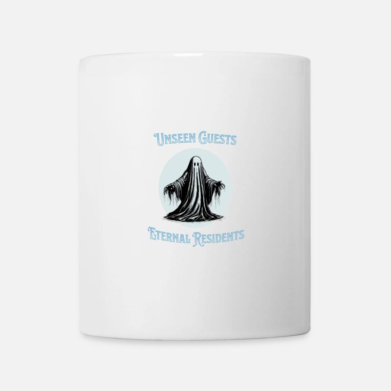 Unseen guests eternal residents - Mug - white