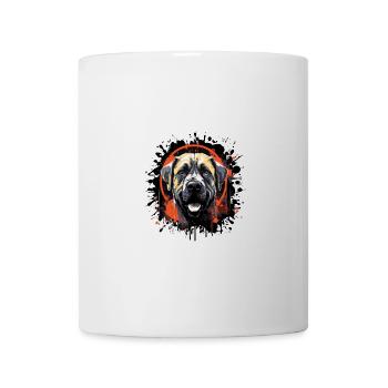 Kangal Hund Porträt - Tasse - Weiß - Vorne
