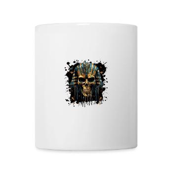 Pharaoh Skull - Mug - white - Front