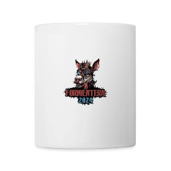 Formentera 2024 Âne de vacances - Mug blanc - blanc - Devant