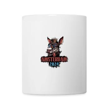 Amsterdam 2024 Vacation Donkey - Mug - white - Front