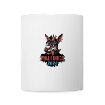Mallorca 2024 Vacation Donkey - Mug - white - Front