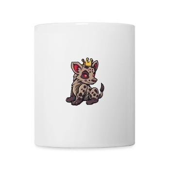 Couronne BD Hyène - Mug blanc - blanc - Devant