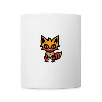 Fuchs Halloween Comic - Tasse - Weiß - Vorne