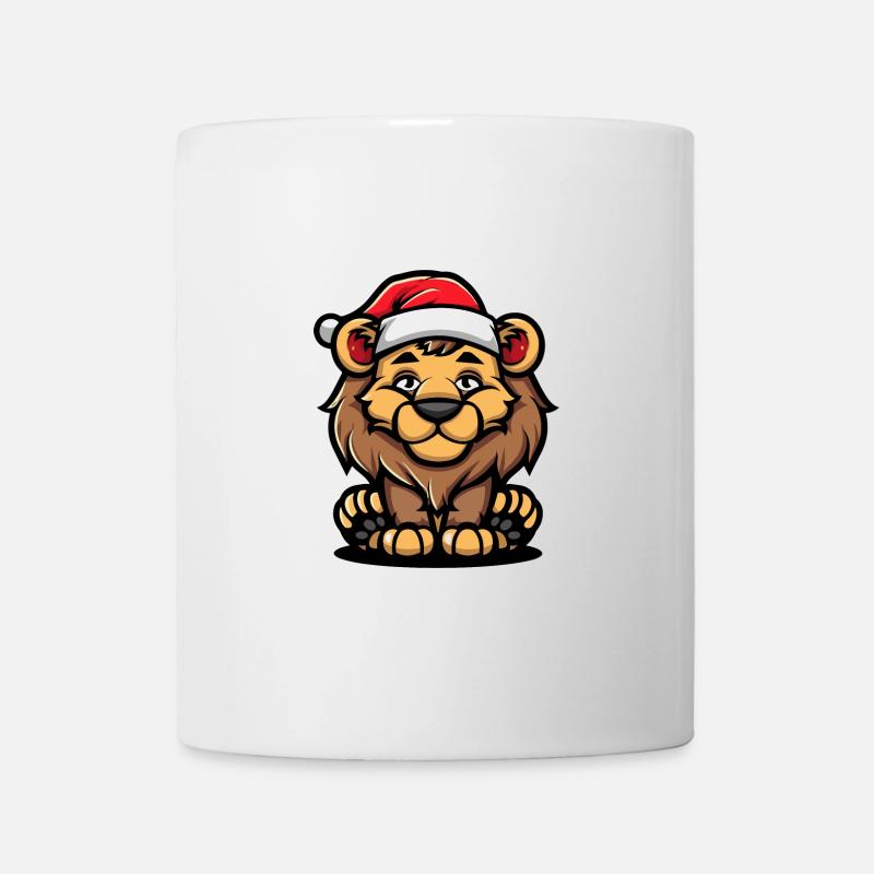 Noël Lion - Mug blanc - blanc