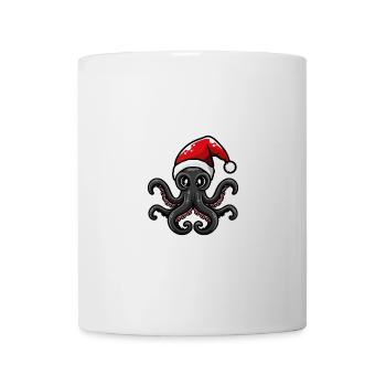 Octopus Christmas - Mug - white - Front