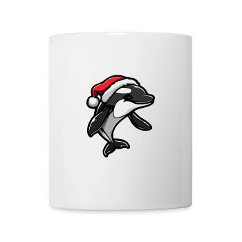 Wal Weihnachten - Tasse - Weiß - Vorne