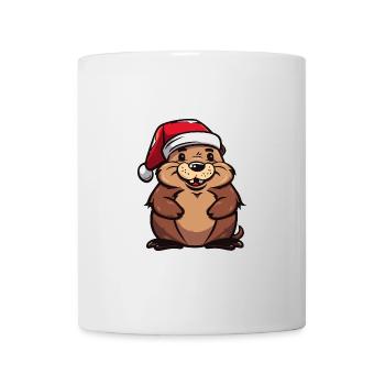Beaver Christmas - Mug - white - Front