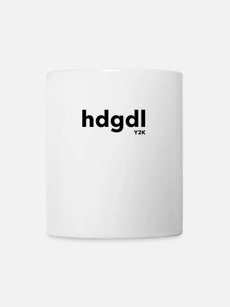 hdgdl Y2K schwarz - Tasse - Weiß