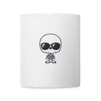 Zombie Halloween Skeleton - Mug - white - Front
