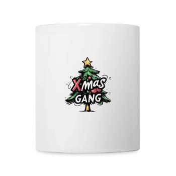 X-Mas Gang Weihnachten Team - Tasse - Weiß - Vorne