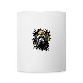 Kangal Hund Kopf Porträt Krone - Tasse - Weiß - Vorne