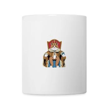 Meine Katze betreibt dieses Haus, ich zahle nur Miete - Tasse - Weiß - Vorne