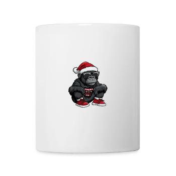 Gorilla Christmas X-Mas - Mug - white - Front