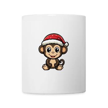 Monkey Christmas Christmas - Mug - white - Front