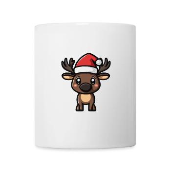 Elch Weihnachten Christmas - Tasse - Weiß - Vorne