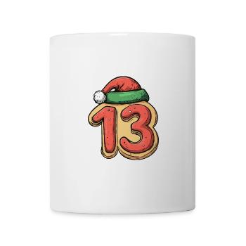 13 Number Christmas - Mug - white - Front