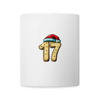 17 Numéro Noël - Mug blanc - blanc - Devant