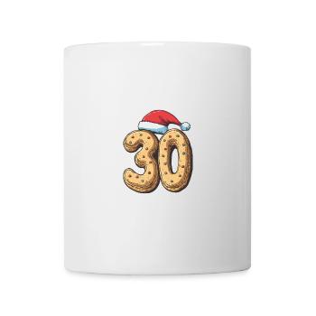 30 Numéro Noël - Mug blanc - blanc - Devant