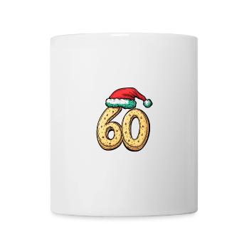 60 Numéro Noël - Mug blanc - blanc - Devant