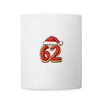 62 Nombre Noël - Mug blanc - blanc - Devant