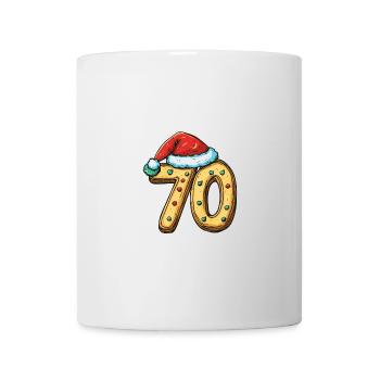 70 Number Christmas - Mug - white - Front