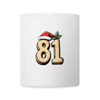 81 Number Christmas - Mug - white - Front