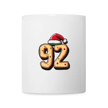92 Number Christmas - Mug - white - Front