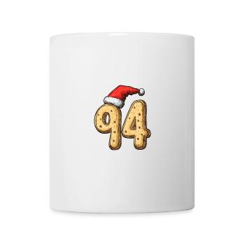 94 Numéro Noël - Mug blanc - blanc - Devant